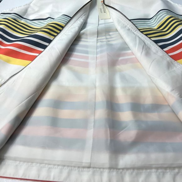 Inspired Style Spanner Grande Prix Mock Neck Full Zip Sleeveless Golf Jacket - Picture 8 of 11